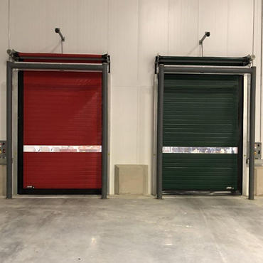Cold storage roll up doors